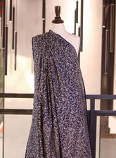 Royal Fashion Embroidered Woolen Shawls - RF25SH 0166A100 Blue